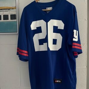 Blue NFL Men's Jersey Barkley